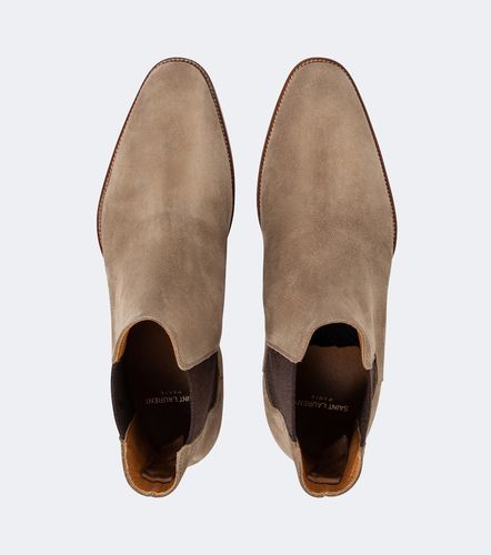 Bottines Chelsea Wyatt en daim - Saint Laurent - Modalova
