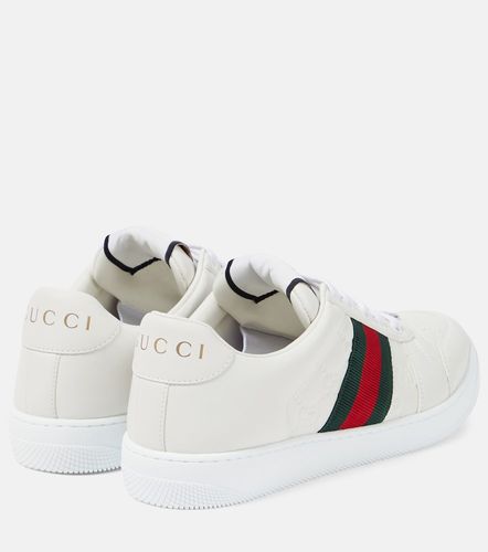 Gucci Baskets Screener en cuir - Gucci - Modalova