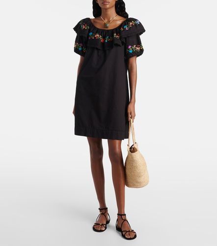 Rixo Robe Saige brodée en coton - Rixo - Modalova