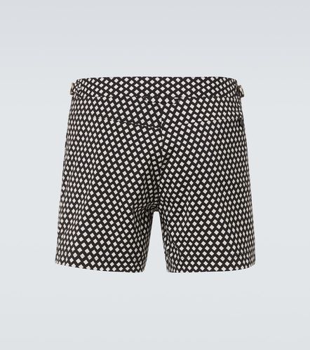 Tom Ford Short de bain à carreaux - Tom Ford - Modalova