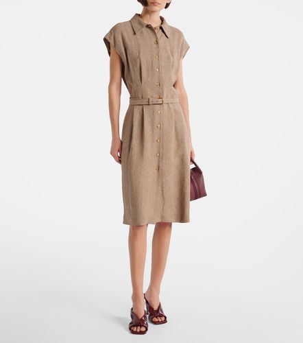 Robe chemise Maise en crêpe de lin - Loro Piana - Modalova