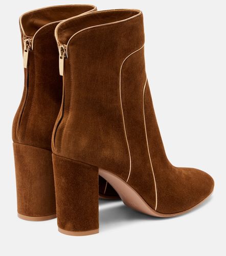 Bottines Juliette 85 en daim - Gianvito Rossi - Modalova