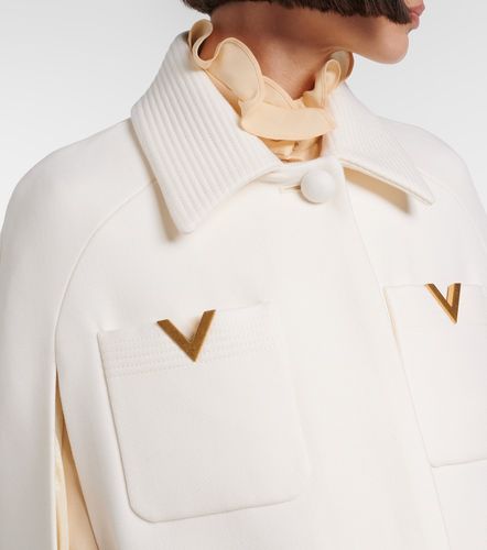 Valentino Cape VGold en laine - Valentino - Modalova
