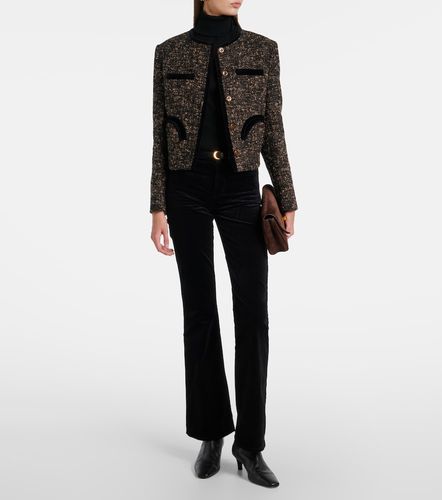 Pantalon Leggy Bootcut en velours à taille mi-haute - 7 For All Mankind - Modalova