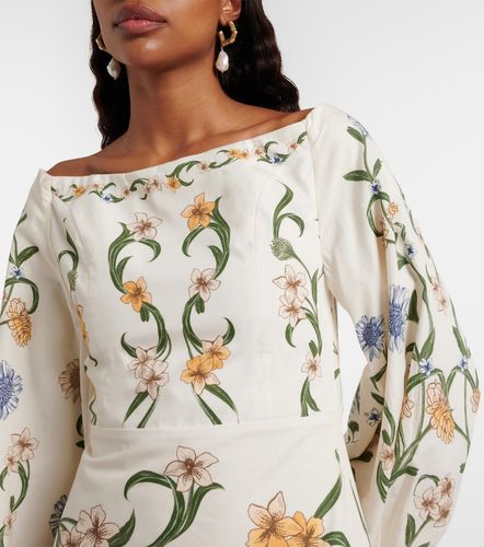 Robe longue en coton à fleurs - Agua by Agua Bendita - Modalova