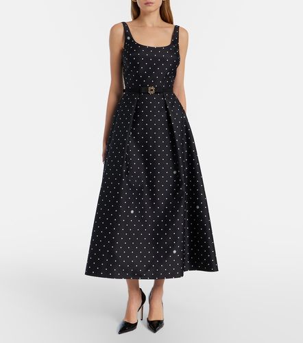 Elie Saab Robe midi à pois - Elie Saab - Modalova