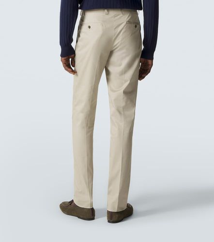 Pantalon chino en coton mélangé - Lardini - Modalova