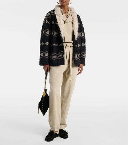 Veste Qayla en jacquard de coton mélangé - Marant Etoile - Modalova