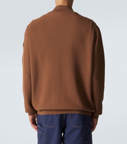 Moncler Pull zippé en coton - Moncler - Modalova
