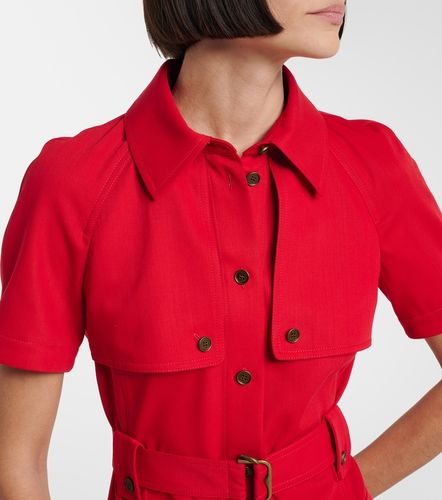 Burberry Robe chemise en laine - Burberry - Modalova