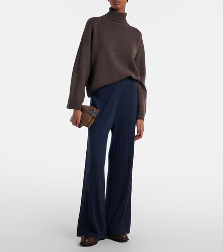 Pantalon ample en laine et cachemire - Brunello Cucinelli - Modalova