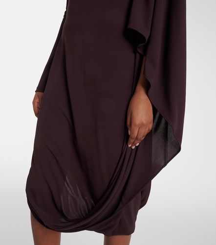 Robe à cape en crêpe - Stella McCartney - Modalova