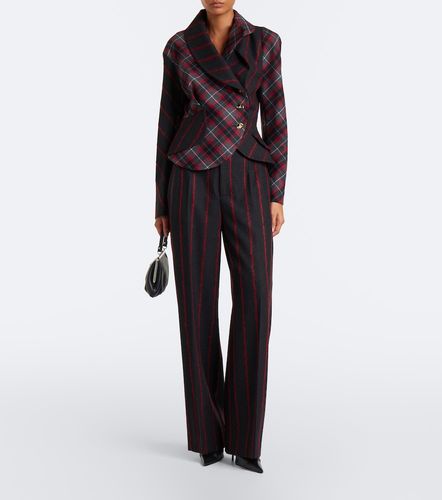 Veste Stormy en laine à motif tartan - Vivienne Westwood - Modalova