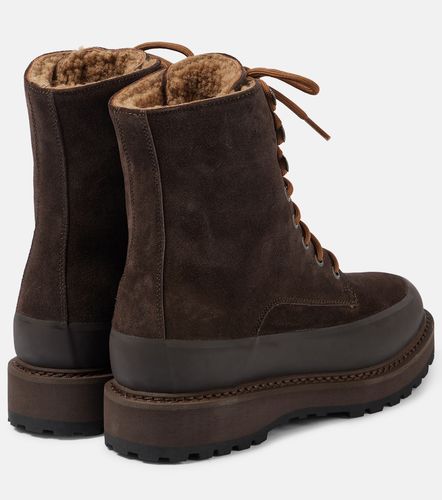 Le Monde Béryl Bottines Dolomite en daim à lacets - Le Monde Beryl - Modalova
