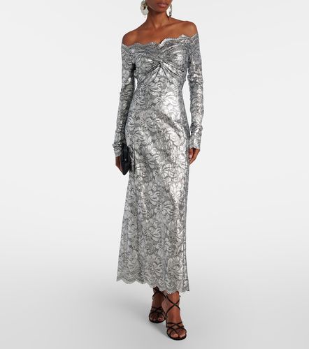 Rabanne Robe midi en dentelle - Rabanne - Modalova