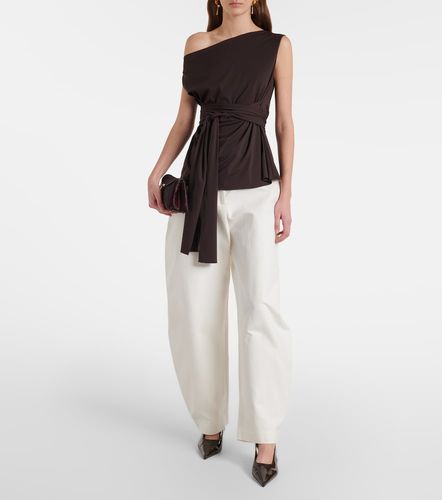 Róhe Pantalon ample à taille haute en coton - Rohe - Modalova