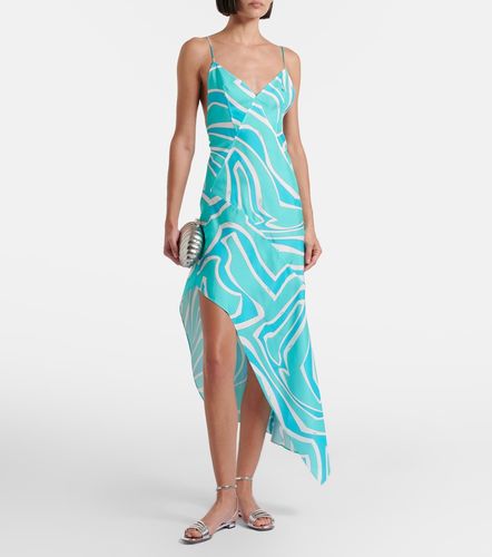 Pucci Robe midi Labirinto en soie - Pucci - Modalova