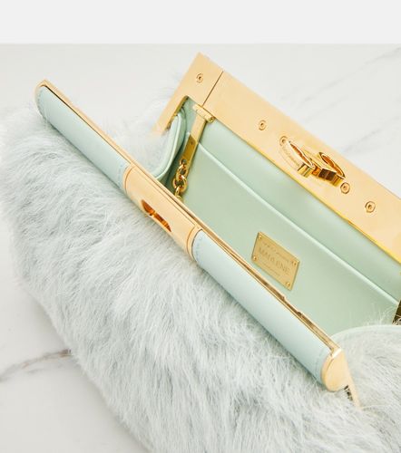 Sac Marlene Small en shearling - Dolce&Gabbana - Modalova