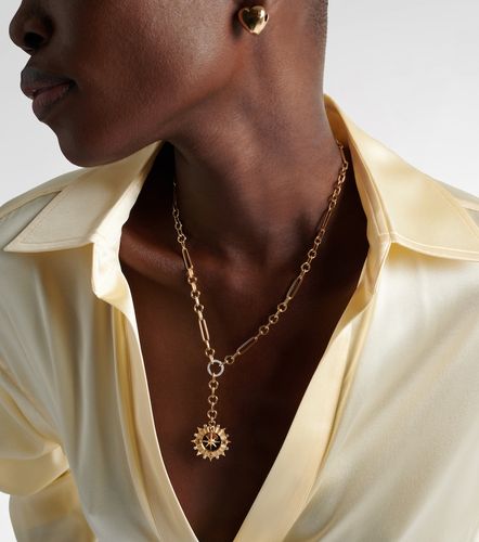 Collier Internal Compass Small en or 18 ct et diamants - FoundRae - Modalova