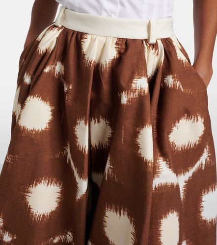 Prada Jupe midi imprimée en coton - Prada - Modalova
