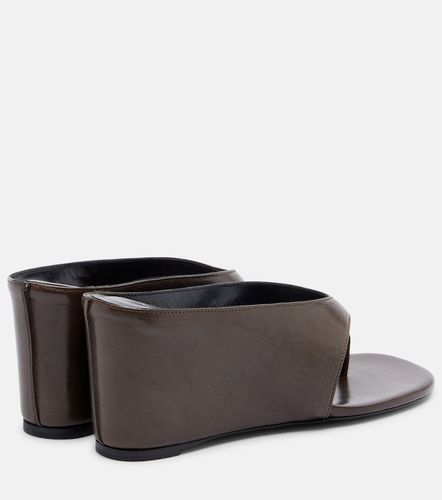 JUDE Mules compensées Yaga en cuir - JUDE - Modalova