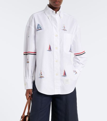 Chemise en coton à imprimé - Thom Browne - Modalova