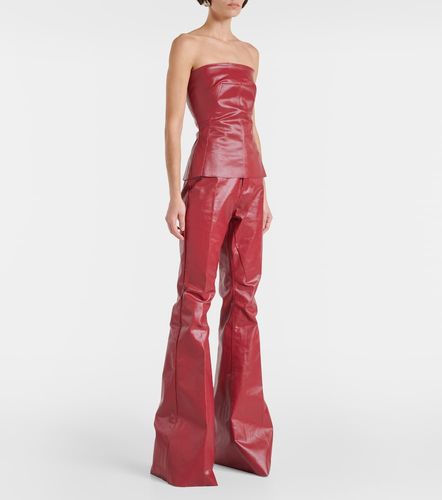 Rick Owens Bustier en denim enduit - Rick Owens - Modalova