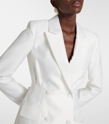 Robe blazer en taffetas - Self-Portrait - Modalova