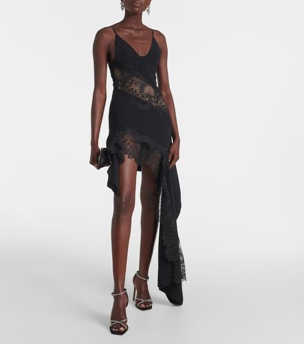 Robe asymétrique en dentelle - David Koma - Modalova