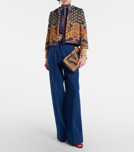 Jean ample à taille haute - Valentino - Modalova