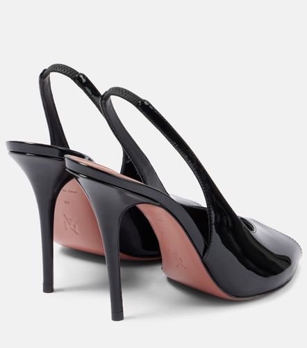 Escarpins Kristina 105 en cuir verni - Amina Muaddi - Modalova