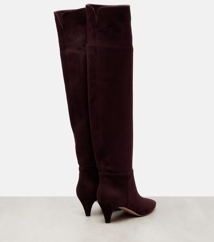 Gianvito Rossi Bottes Elise en daim - Gianvito Rossi - Modalova