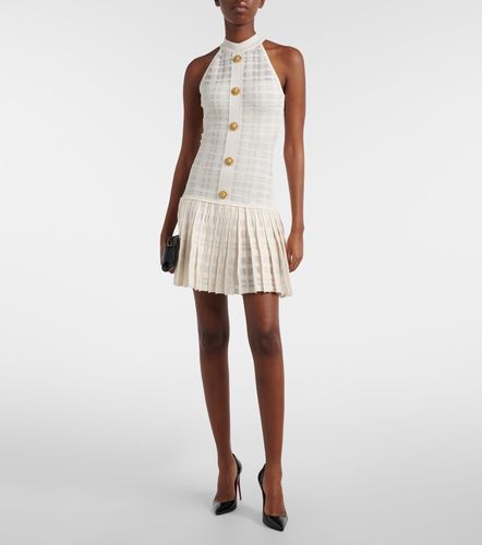 Balmain Robe à carreaux - Balmain - Modalova