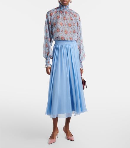 Dolce&Gabbana Jupe midi en soie - Dolce&Gabbana - Modalova