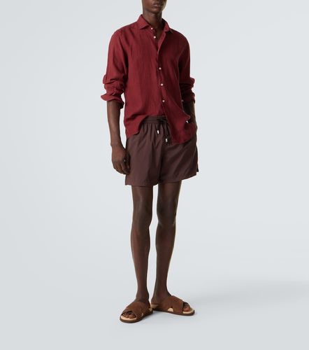 Fedeli Chemise Nick en lin - Fedeli - Modalova
