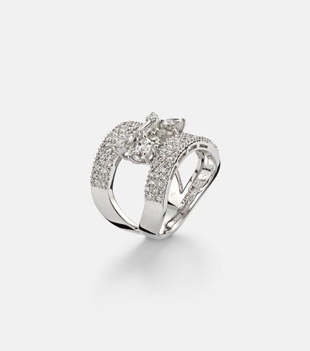 Bague en or blanc 18 ct et diamants - Yeprem - Modalova