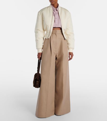 Pantalon ample en gabardine de coton - Balenciaga - Modalova