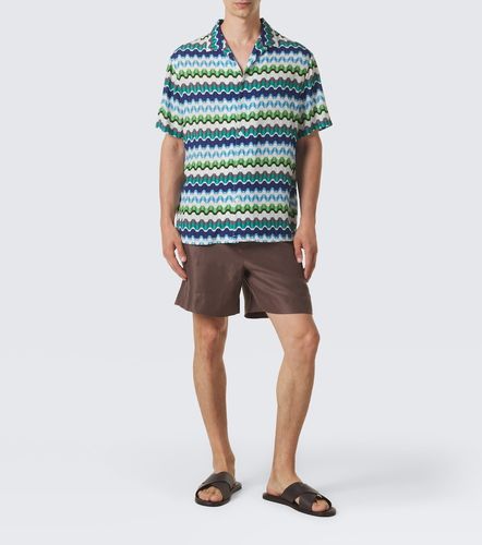 Chemise de bowling Zigzag à imprimé - Missoni - Modalova