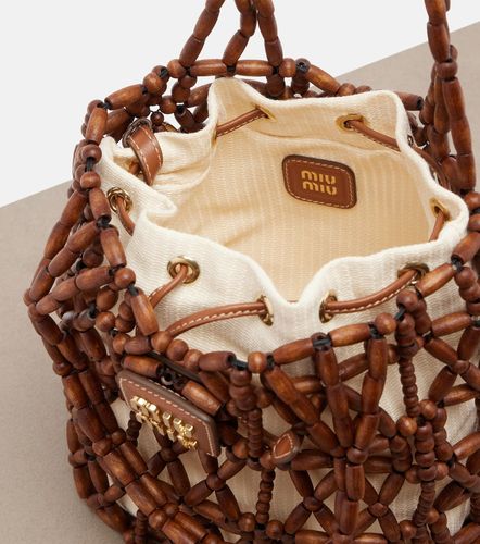 Miu Miu Sac seau à perles - Miu Miu - Modalova
