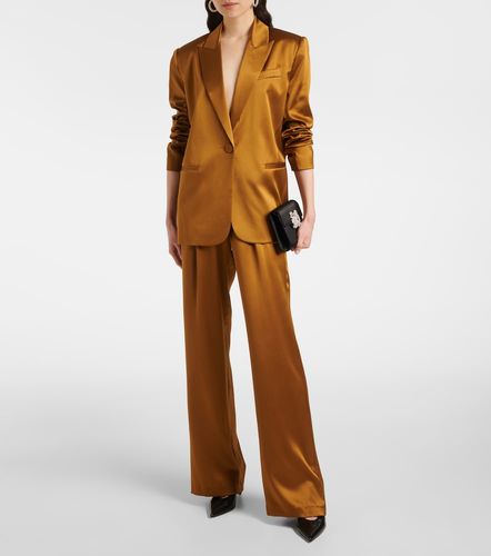 Pantalon ample en satin de soie - The Sei - Modalova