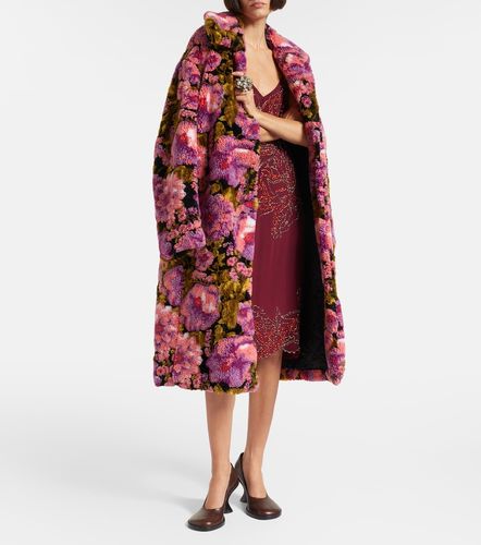 Robe en soie à perles fantaisie - Dries Van Noten - Modalova