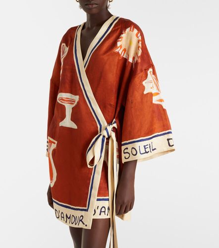 Alémais x LRNCE – Robe portefeuille Soleil D’Amour imprimée - Alemais - Modalova