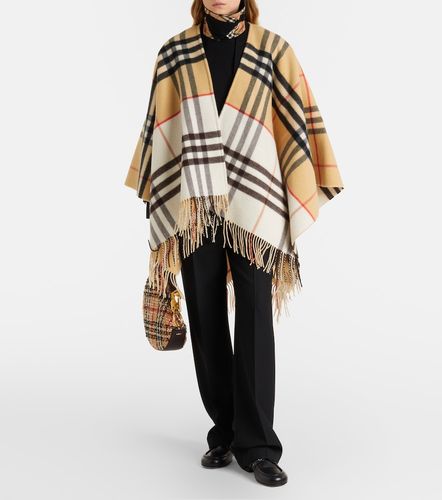 Étole Check en cachemire et laine - Burberry - Modalova