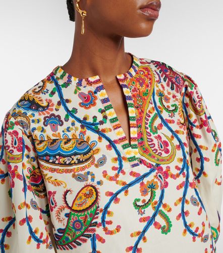 Etro Top imprimé en coton - Etro - Modalova