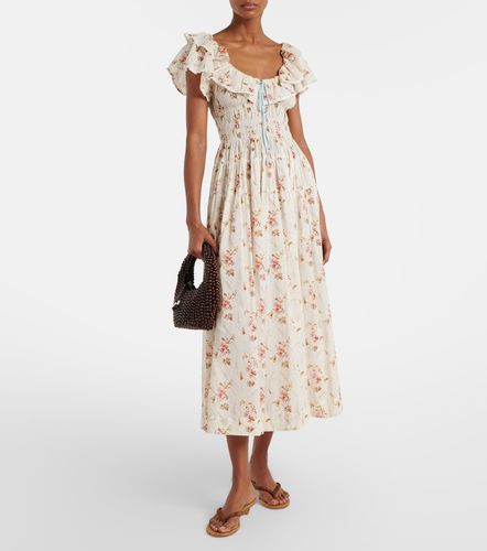 Dôen Robe midi Illiana en coton à motif floral - Doen - Modalova