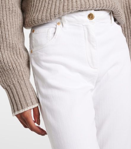 Jean slim à taille mi-haute - Brunello Cucinelli - Modalova