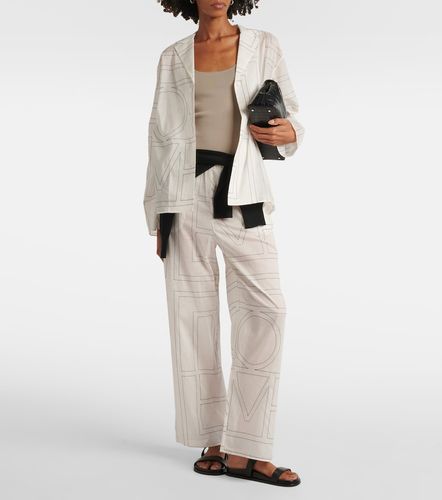 Chemise Monogram en coton mélangé - Toteme - Modalova