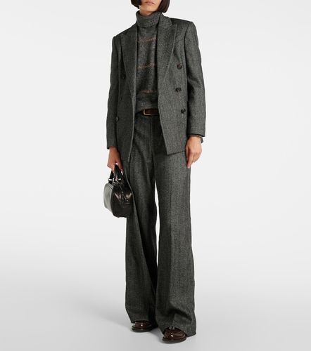 Blazer en laine mélangée - Brunello Cucinelli - Modalova