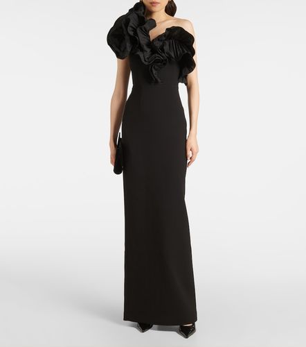 Robe Ella en crêpe à volants - Rebecca Vallance - Modalova