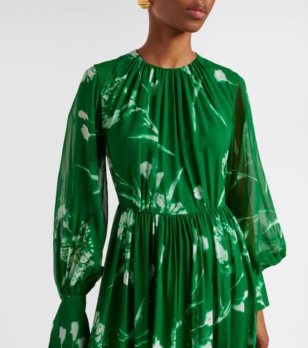 Erdem Robe longue en soie à fleurs - Erdem - Modalova